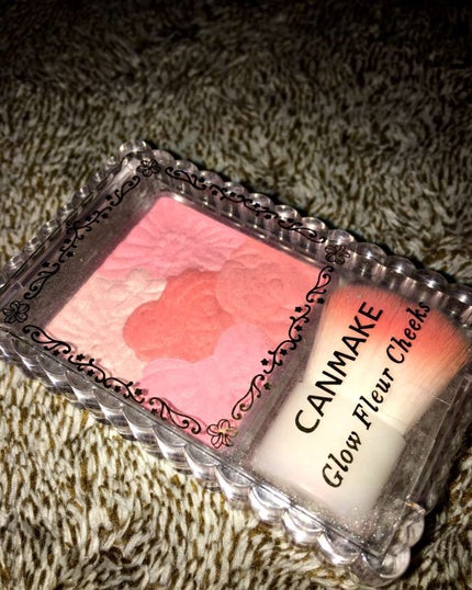 グロウフルールチークス/キャンメイク/パウダーチークを使ったクチコミ(1枚目)