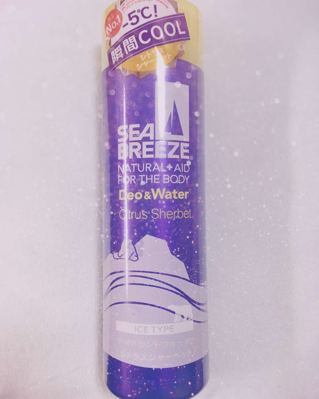 デオ&ウォーター I アイスタイプ (シトラスシャーベット)/シーブリーズ/デオドラント・制汗剤を使ったクチコミ(1枚目)