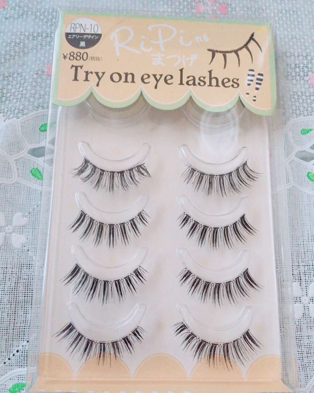 RiPiれるまつげ/アネックスジャパン/つけまつげを使ったクチコミ（1枚目）