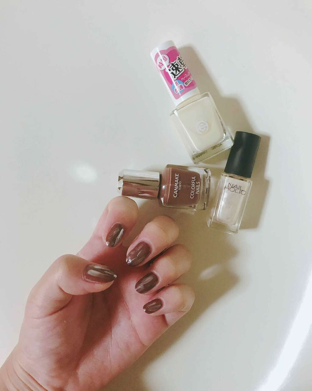 カラフルネイルズ/キャンメイク/マニキュアを使ったクチコミ（1枚目）