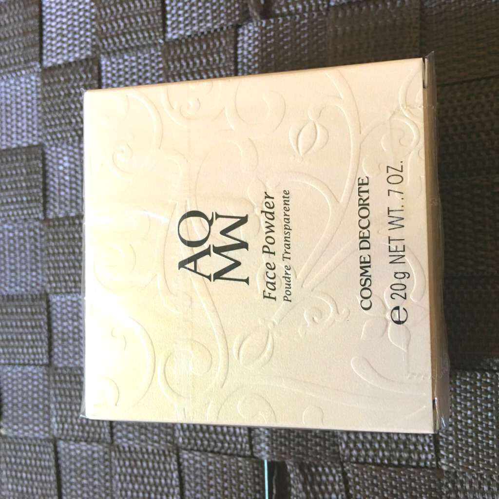 AQ MW フェイスパウダー/DECORTÉ/ルースパウダーを使ったクチコミ(1枚目)