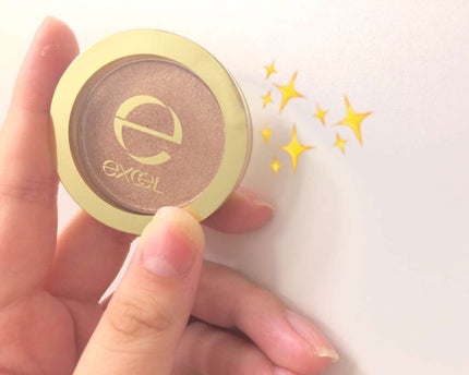 シャイニーシャドウ N/excel/単色アイシャドウを使ったクチコミ(1枚目)