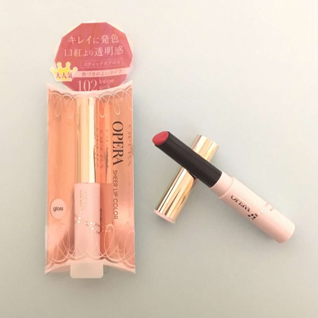 オペラ シアーリップカラー RN/OPERA/リップグロスを使ったクチコミ(1枚目)