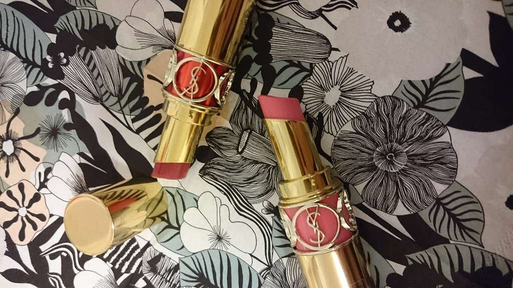 ルージュ ヴォリュプテ シャイン/YVES SAINT LAURENT BEAUTE/口紅を使ったクチコミ(1枚目)