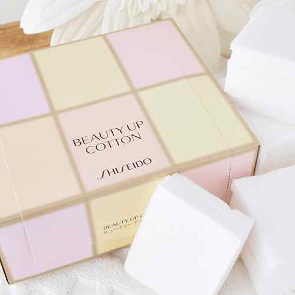ビューティーアップコットン G/SHISEIDO/コットンを使ったクチコミ(1枚目)