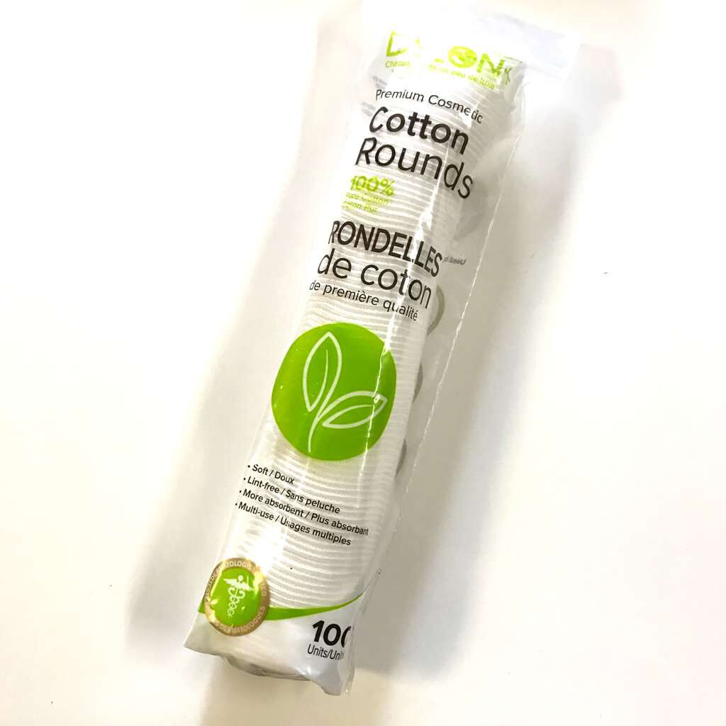 100% Pure Cotton PREMIUM COTTON ROUNDS/DELON+/コットンを使ったクチコミ(1枚目)