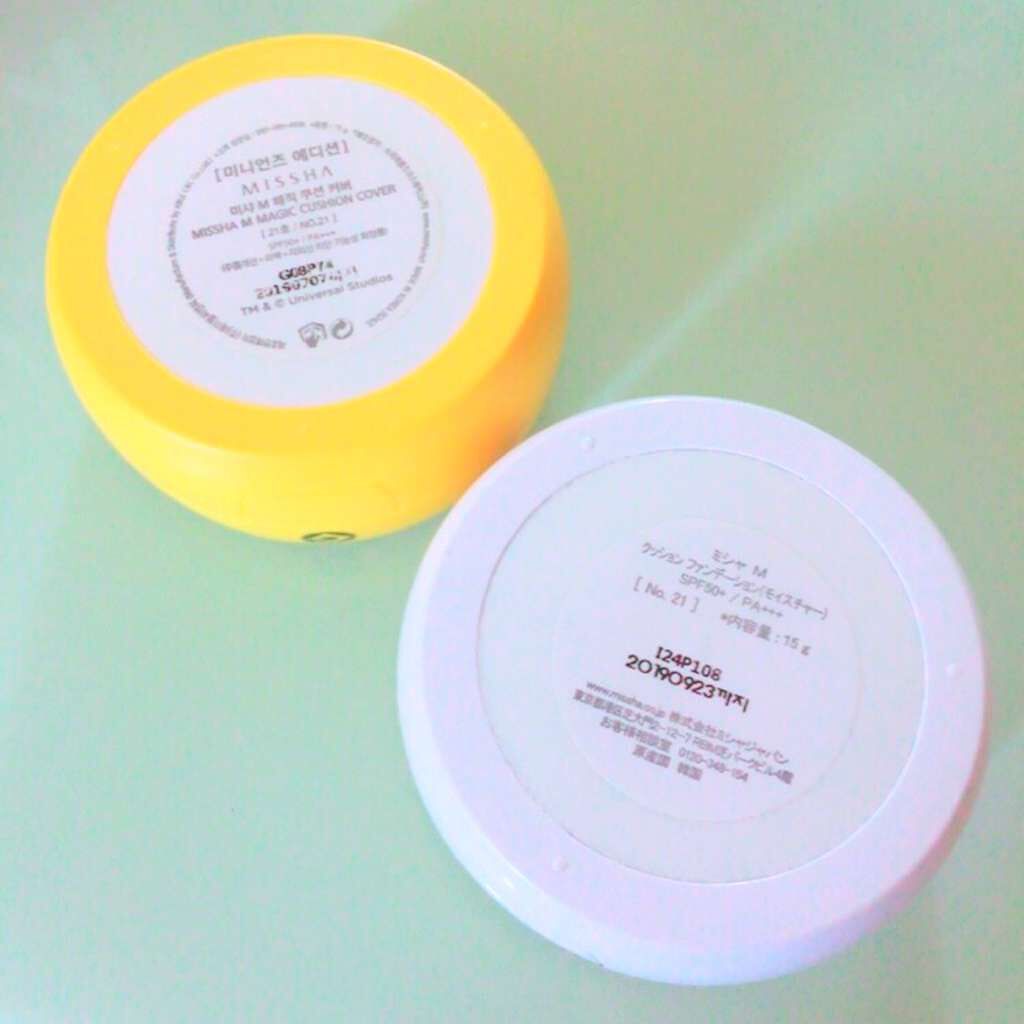 M クッション ファンデーション(モイスチャー)/MISSHA/クッションファンデーションを使ったクチコミ（2枚目）