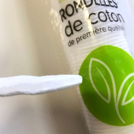 100% Pure Cotton PREMIUM COTTON ROUNDS/DELON+/コットンを使ったクチコミ(3枚目)