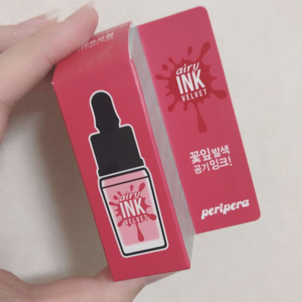 インク エアリー ベルベット/PERIPERA/口紅を使ったクチコミ(1枚目)