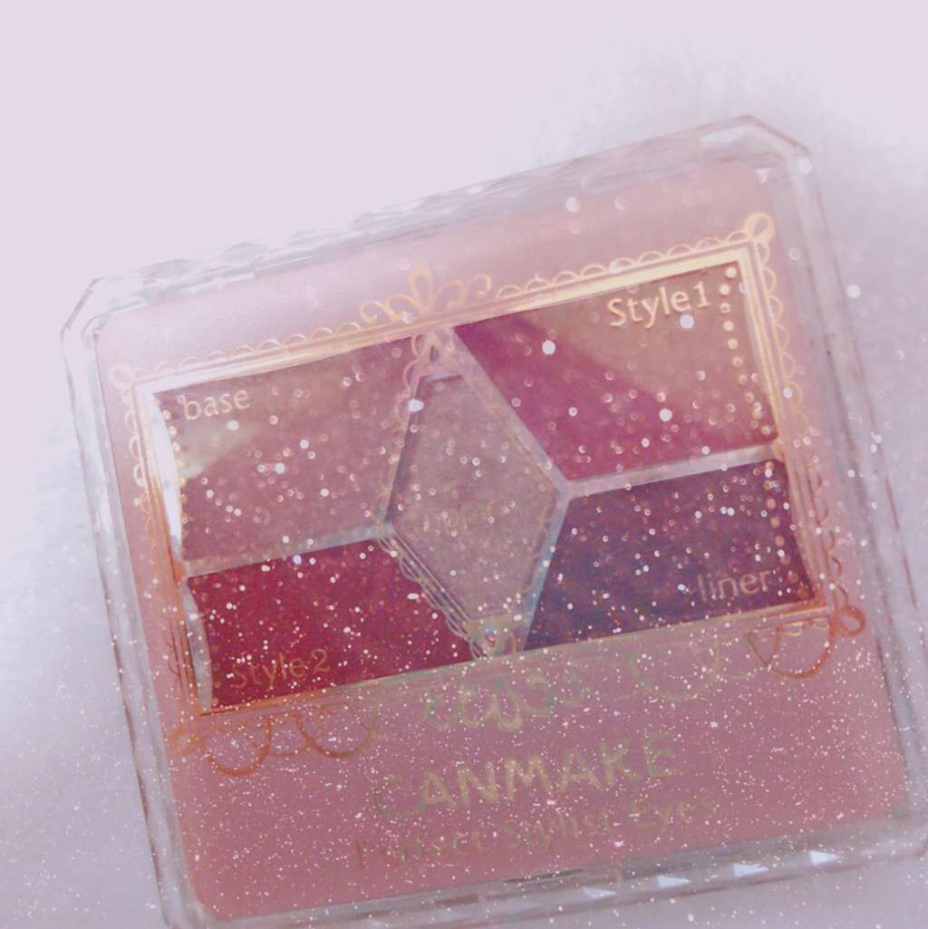 【旧品】パーフェクトスタイリストアイズ/キャンメイク/アイシャドウパレットを使ったクチコミ(1枚目)