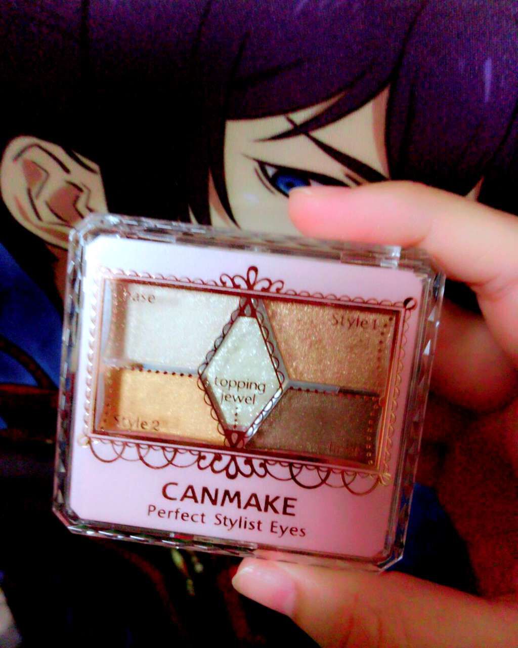 【旧品】パーフェクトスタイリストアイズ/キャンメイク/アイシャドウパレットを使ったクチコミ(2枚目)
