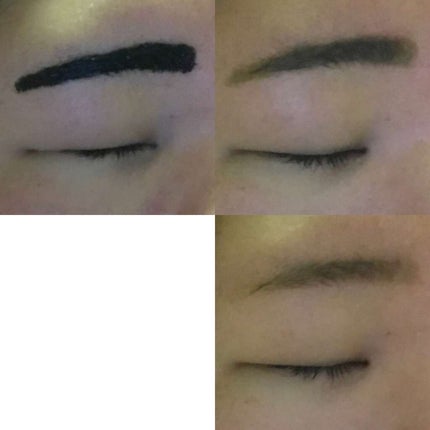 アイブロウティントカラージェル/プチール/眉ティントを使ったクチコミ(3枚目)