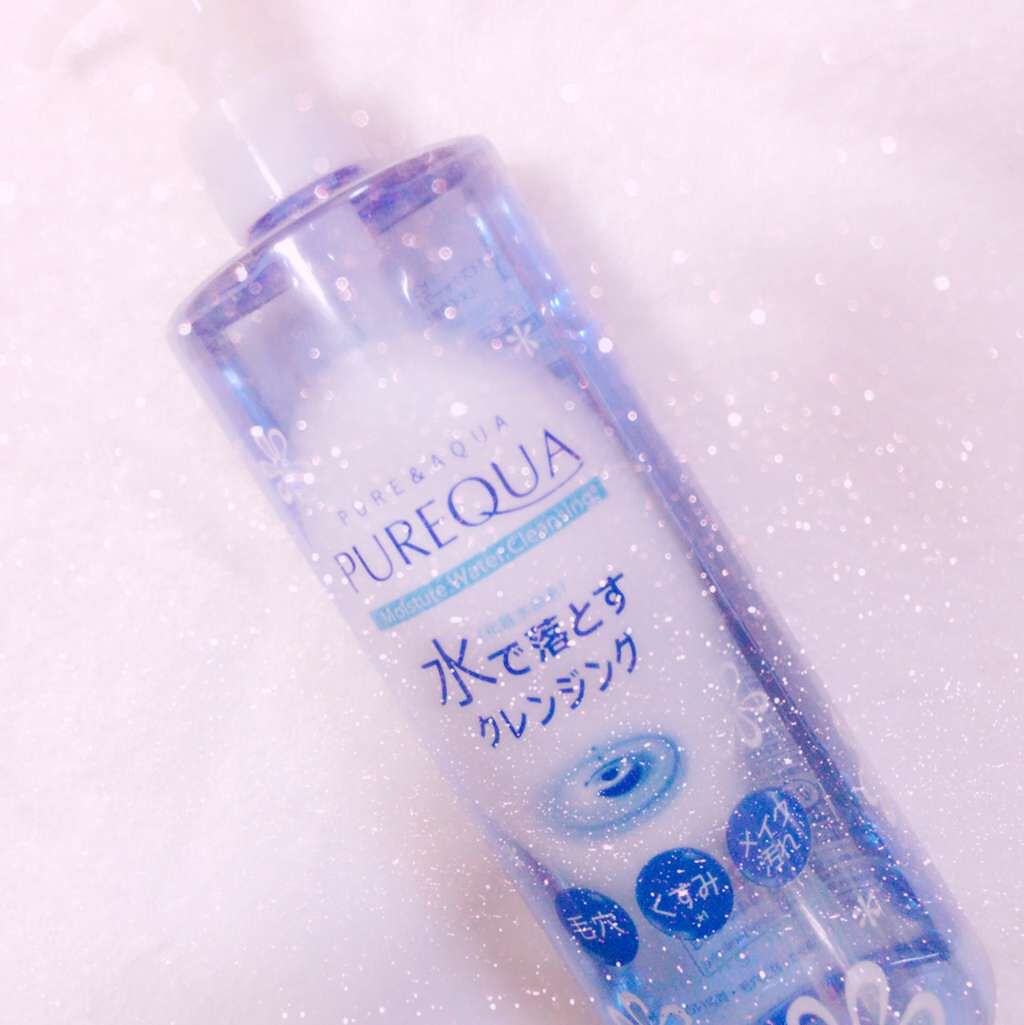 PUREQUA水で落とすクレンジング/PUREQUA(ピュアクア)/クレンジングシートを使ったクチコミ（1枚目）