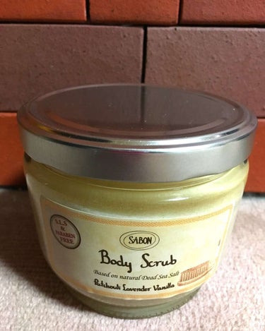 ボディスクラブ パチュリ・ラベンダー・バニラ 600g/SABON/ボディスクラブを使ったクチコミ（1枚目）