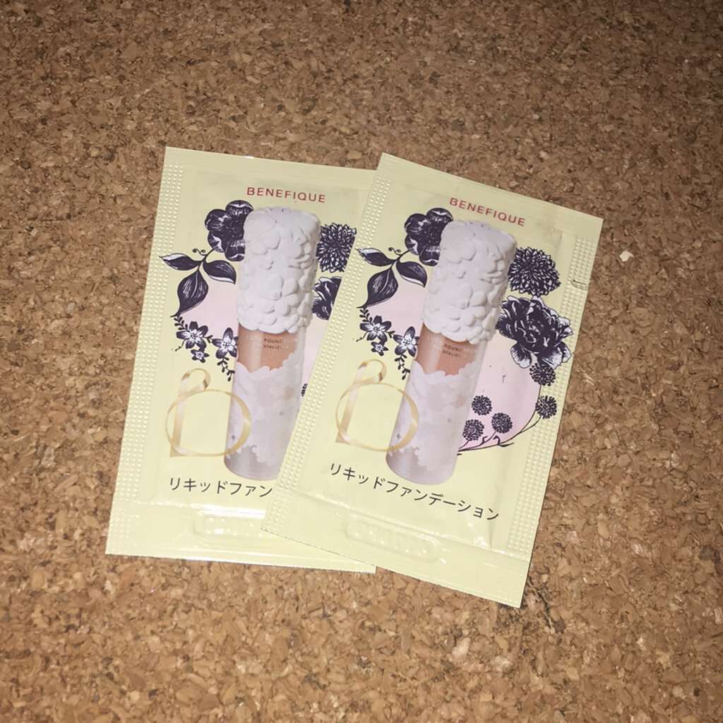 リキッドファンデーション(クリスタライジング)/BENEFIQUE/リキッドファンデーションを使ったクチコミ(1枚目)
