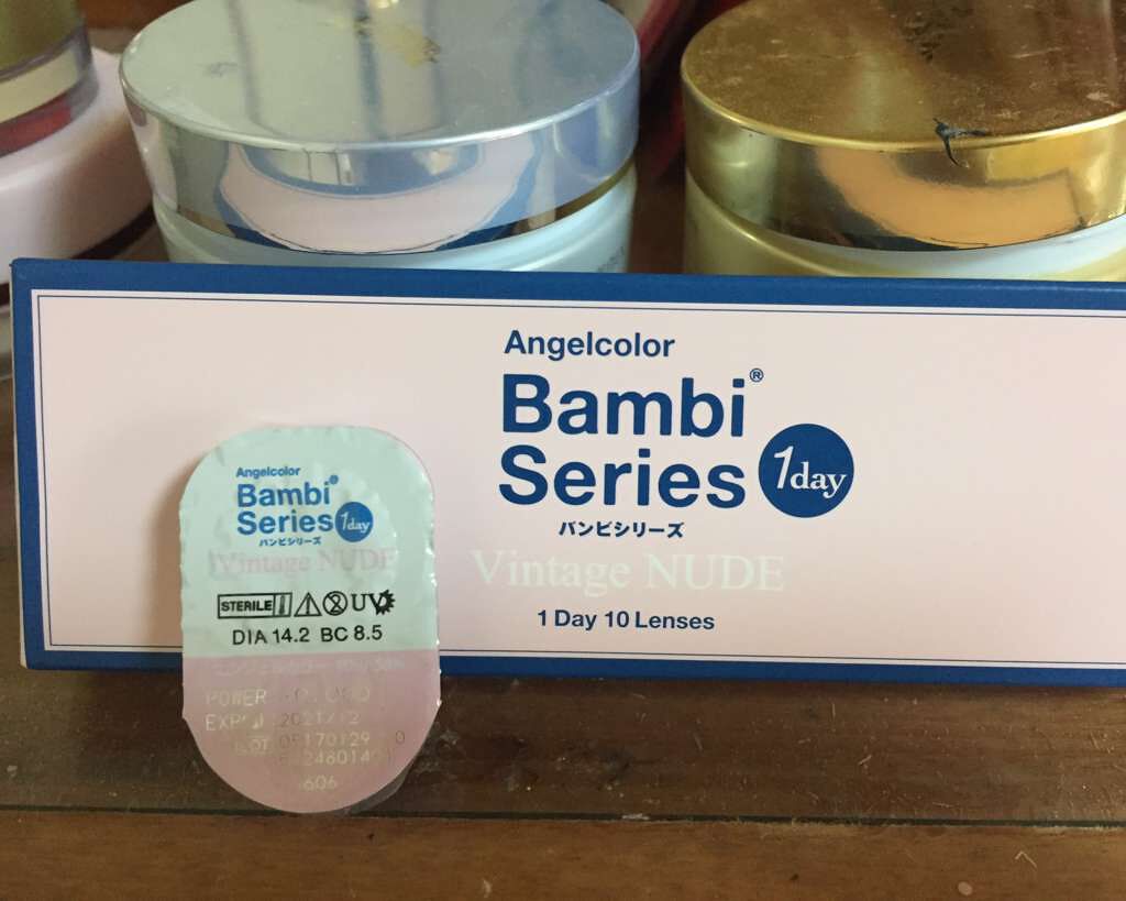 Angelcolor Bambi Series Vintage 1day/AngelColor/ワンデー(1DAY)カラコンを使ったクチコミ(1枚目)