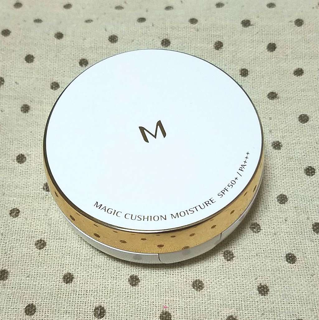 M クッション ファンデーション(モイスチャー)/MISSHA/クッションファンデーションを使ったクチコミ（1枚目）