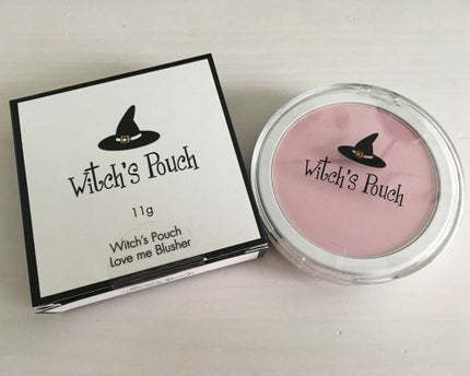ラブミーブラッシャー/Witch's Pouch/パウダーチークを使ったクチコミ(1枚目)