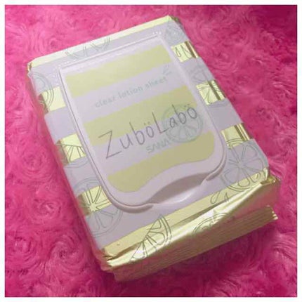 夜用ふき取り乳液シート/ズボラボ/乳液を使ったクチコミ(1枚目)