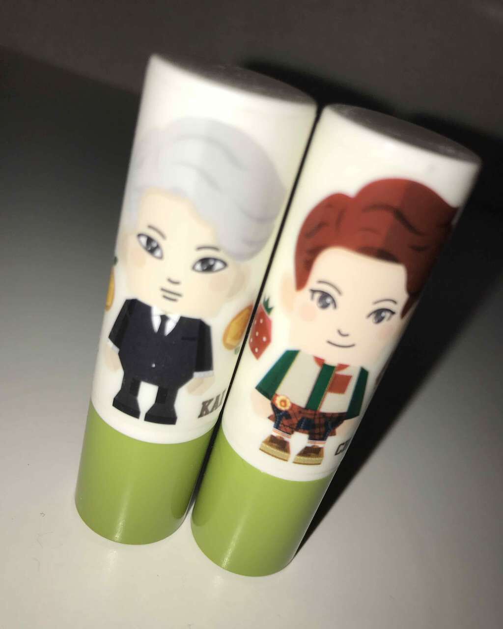 ナチュラルバター リップクリーム EXOエディション/ネイチャーリパブリック/リップケアを使ったクチコミ（1枚目）