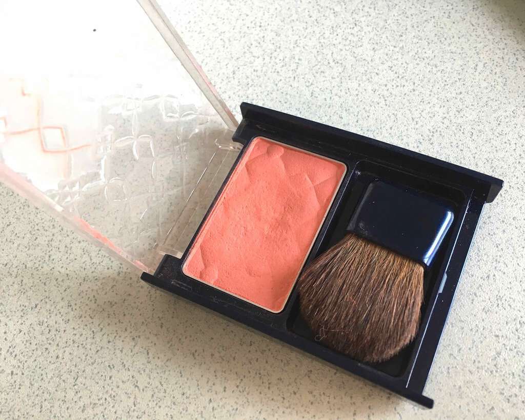 ブライトアップチーク/media/パウダーチークを使ったクチコミ（1枚目）