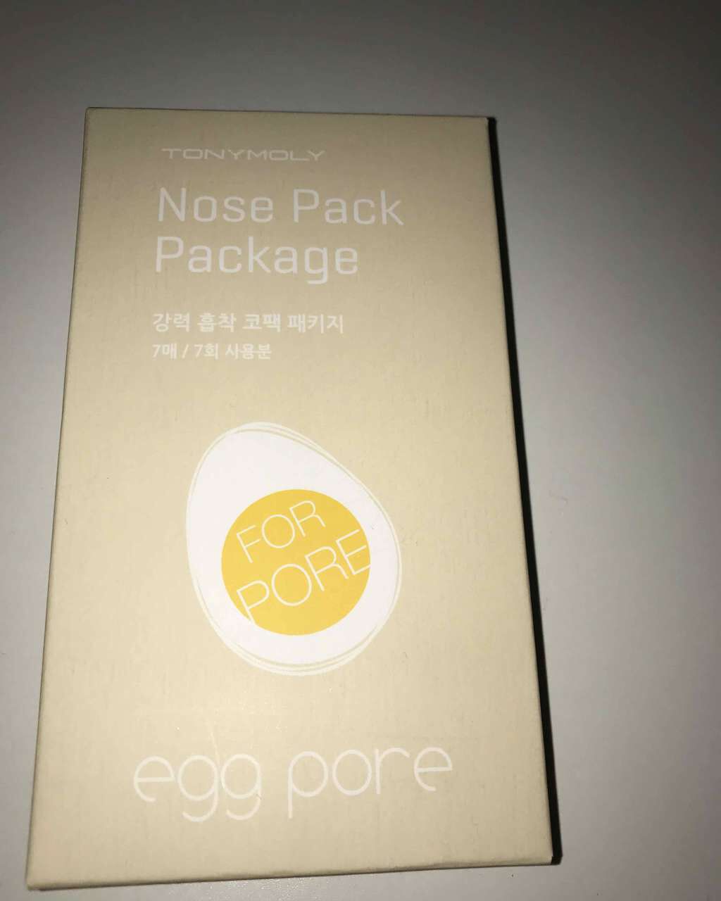 ノーズパック/TONYMOLY/シートマスク・パックを使ったクチコミ(1枚目)