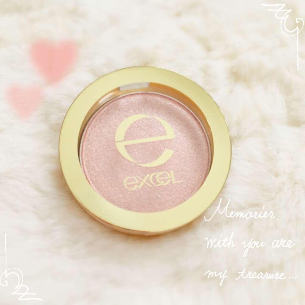 シャイニーシャドウ N/excel/単色アイシャドウを使ったクチコミ(1枚目)