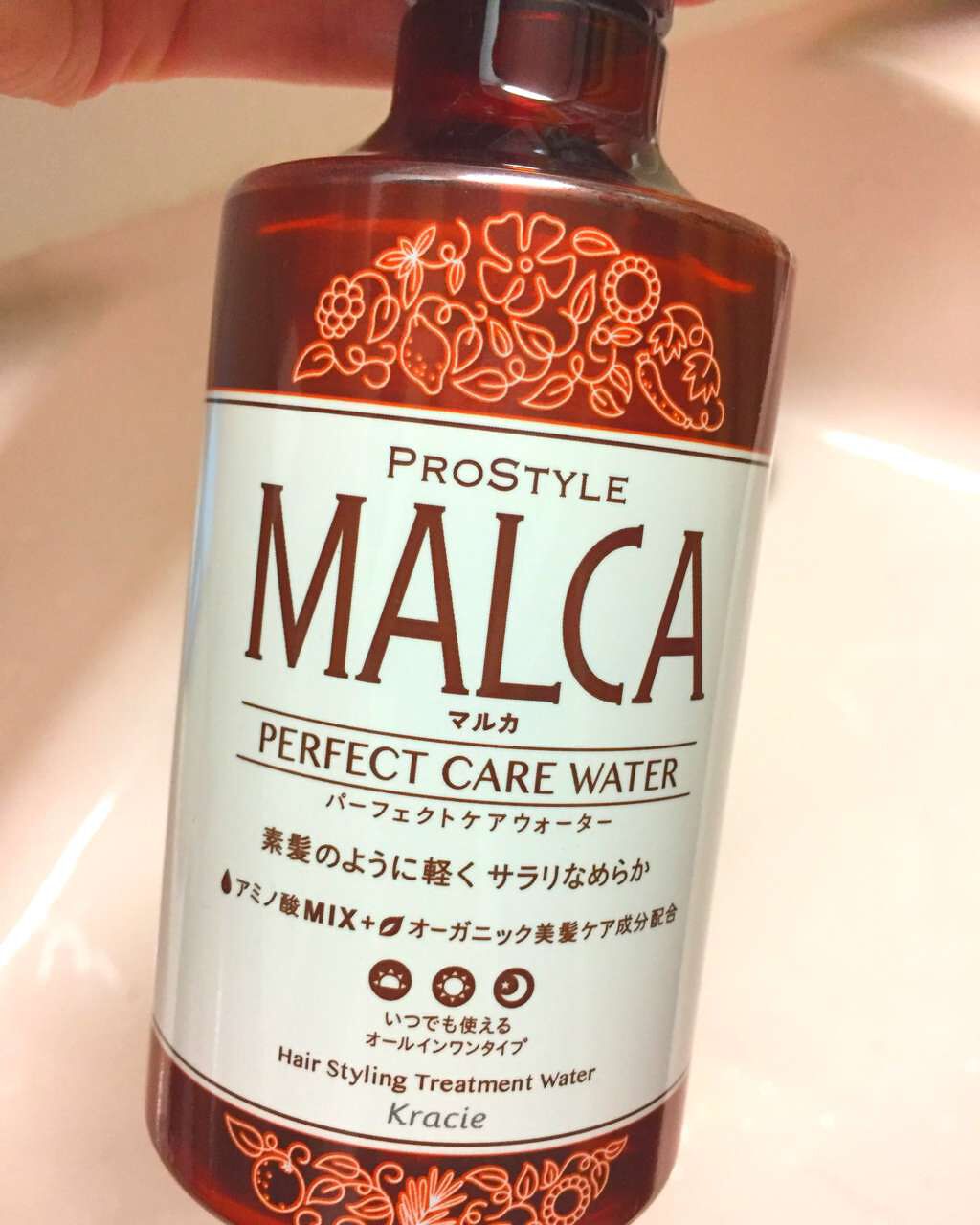 パーフェクトケアウォーター/プロスタイル マルカ/ヘアミストを使ったクチコミ（1枚目）
