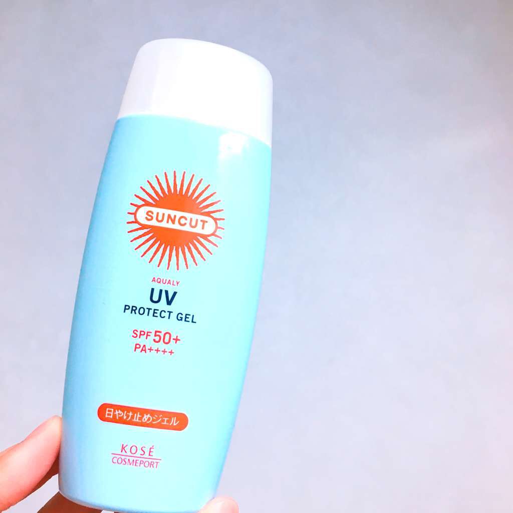 日やけ止めジェル 50(旧)/サンカット®/化粧下地を使ったクチコミ（1枚目）