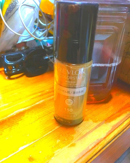 カラーステイ ステイ ナチュラル メークアップ/REVLON/リキッドファンデーションを使ったクチコミ(1枚目)