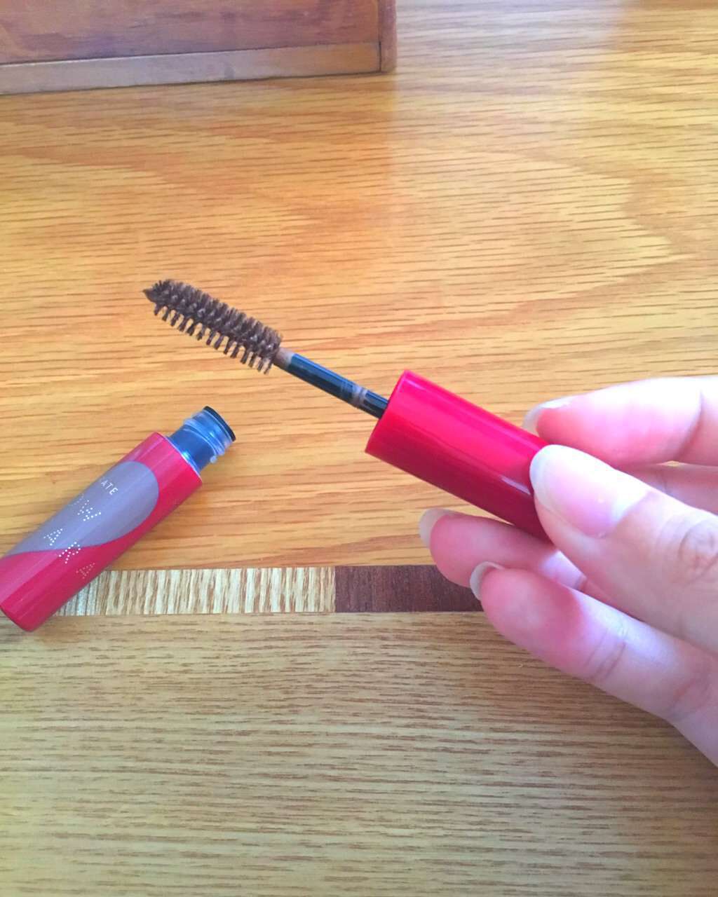 ニュアンスアイブローマスカラ/インテグレート/眉マスカラを使ったクチコミ(2枚目)