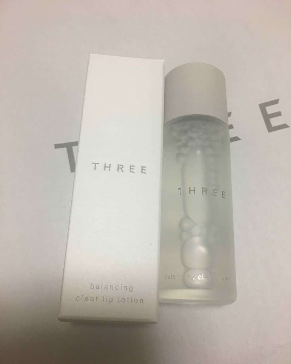 バランシング クリアリップローション/THREE/リップケアを使ったクチコミ(1枚目)