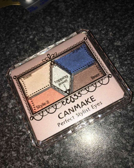 【旧品】パーフェクトスタイリストアイズ/キャンメイク/アイシャドウパレットを使ったクチコミ(1枚目)