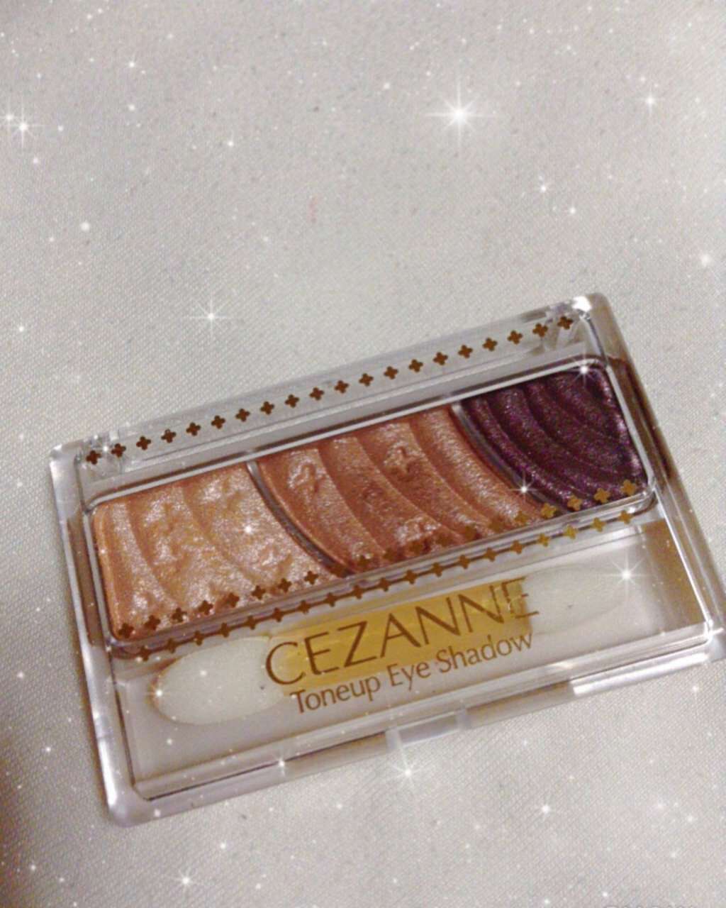 トーンアップアイシャドウ/CEZANNE/アイシャドウパレットを使ったクチコミ(1枚目)