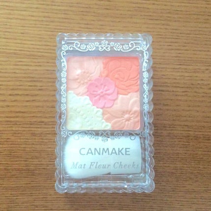 マットフルールチークス/キャンメイク/パウダーチークを使ったクチコミ(1枚目)