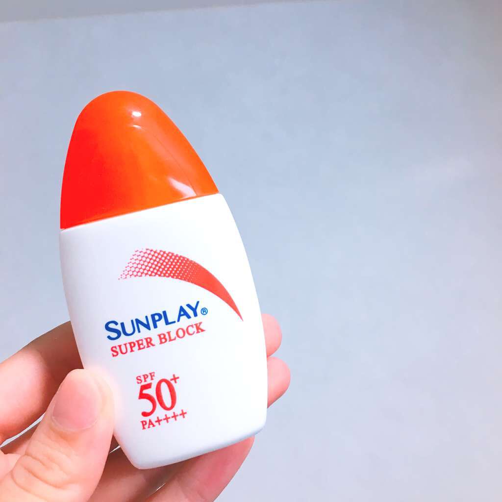 サンプレイスーパーブロック/メンソレータム/日焼け止めローションを使ったクチコミ（1枚目）