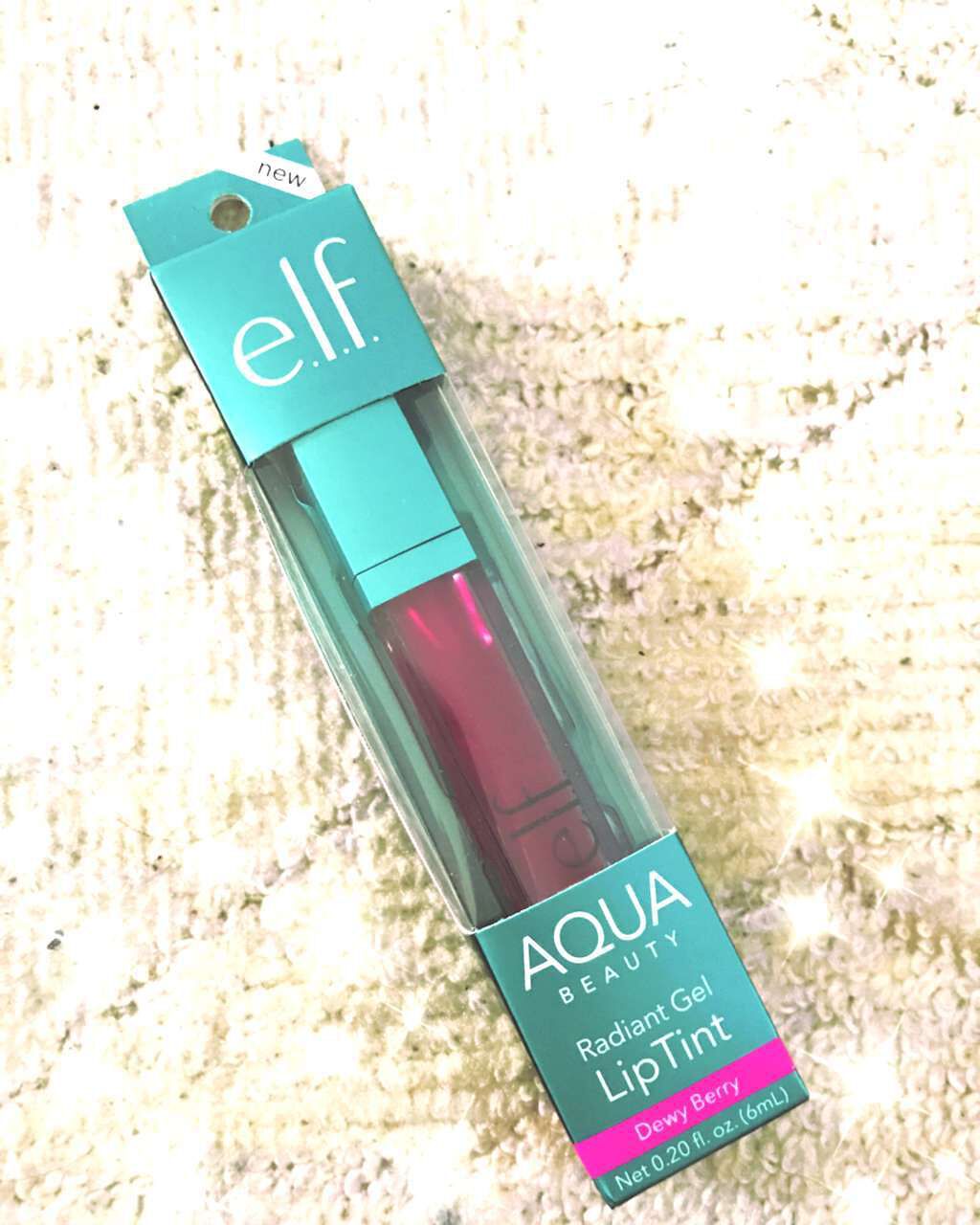 アクア ビューティー ラディアント ジェル リップ ティント/e.l.f. Cosmetics/リップティントを使ったクチコミ（1枚目）