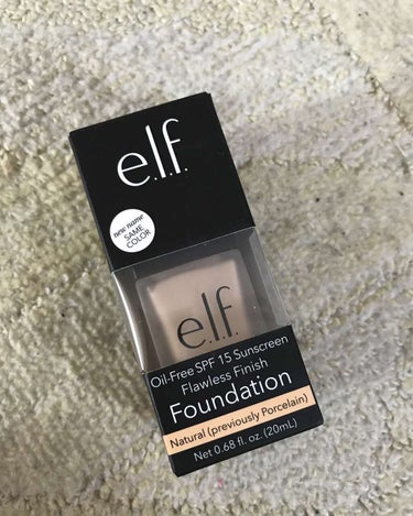 フローレス フィニッシュ ファンデーション/e.l.f. Cosmetics/リキッドファンデーションを使ったクチコミ（1枚目）