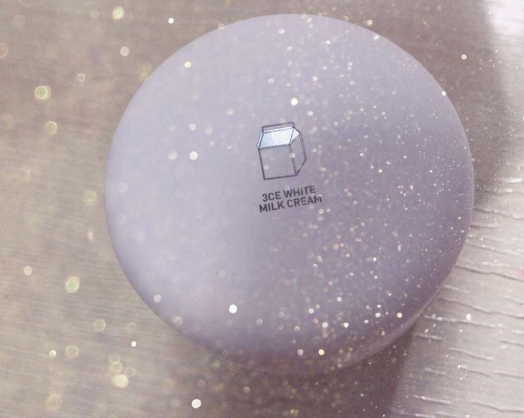 WHITE MILK CREAM/3CE/フェイスクリームを使ったクチコミ(1枚目)