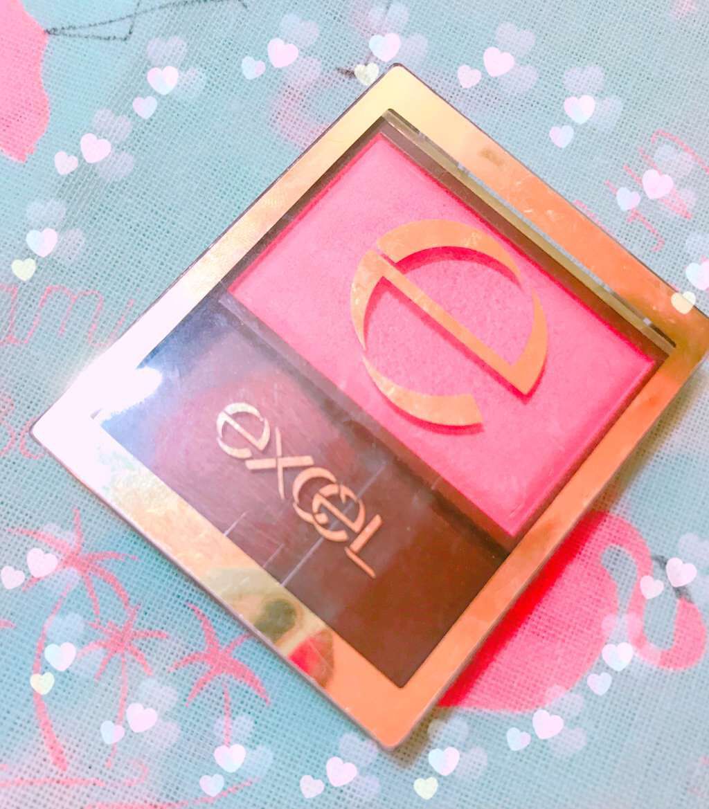 スキニーリッチチーク/excel/パウダーチークを使ったクチコミ(1枚目)