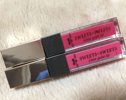 スウィーツ スウィーツ カラージュレリップのクチコミ「〈  スウィーツスウィーツ カラージュレリップ  〉
✓ 03・06
ベタベタ感が全く無い.....」(1枚目)