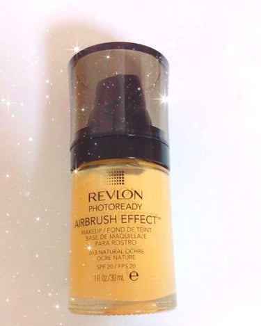 フォトレディ エアブラッシュ エフェクト メイクアップ/REVLON/リキッドファンデーションを使ったクチコミ（1枚目）