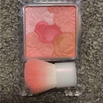 グロウフルールチークス/キャンメイク/パウダーチークを使ったクチコミ(1枚目)