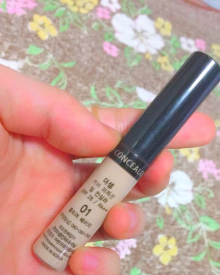 カバーパーフェクション チップコンシーラー/the SAEM/リキッドコンシーラーを使ったクチコミ(2枚目)