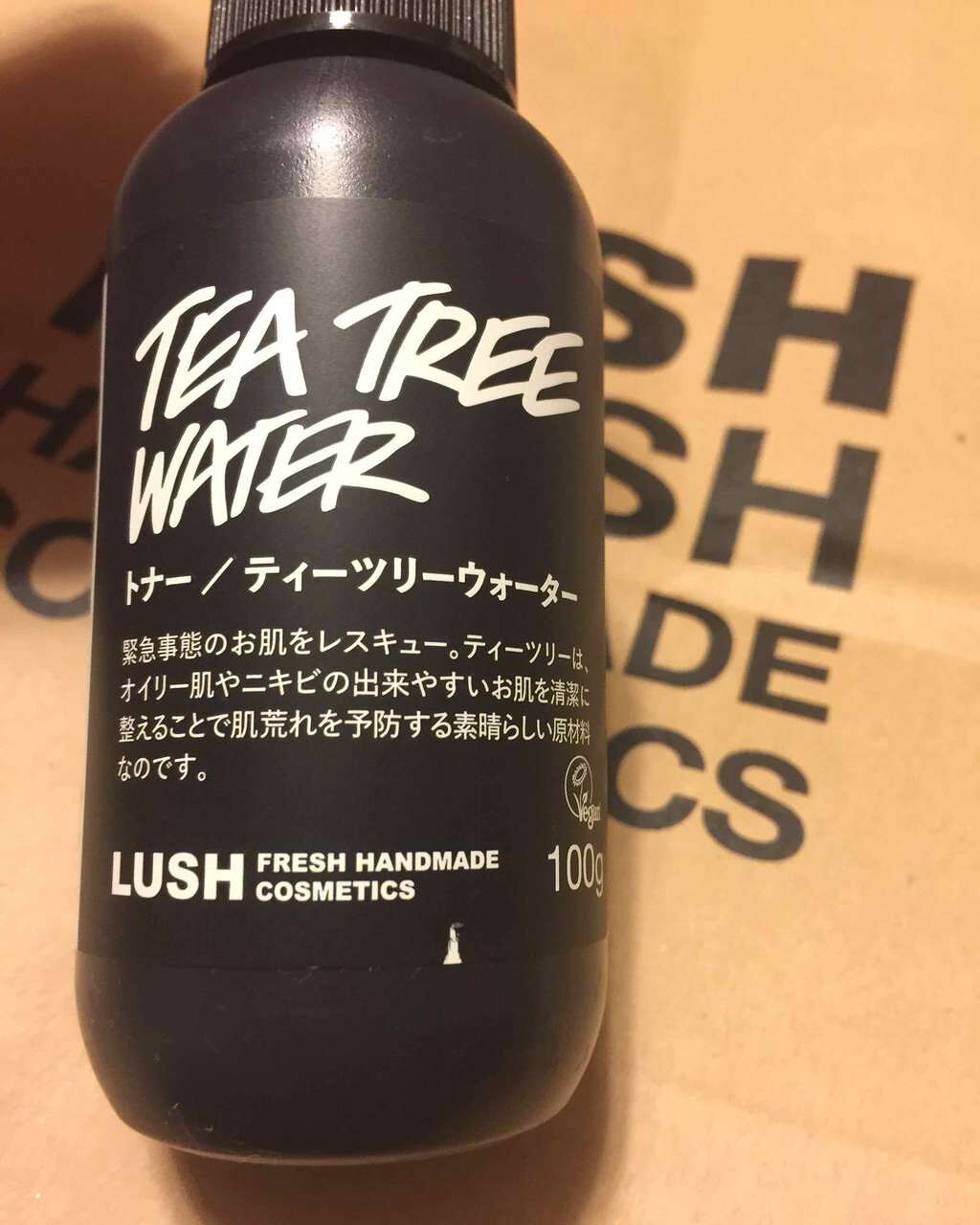 ティーツリーウォーター/ラッシュ/ミスト状化粧水を使ったクチコミ(1枚目)