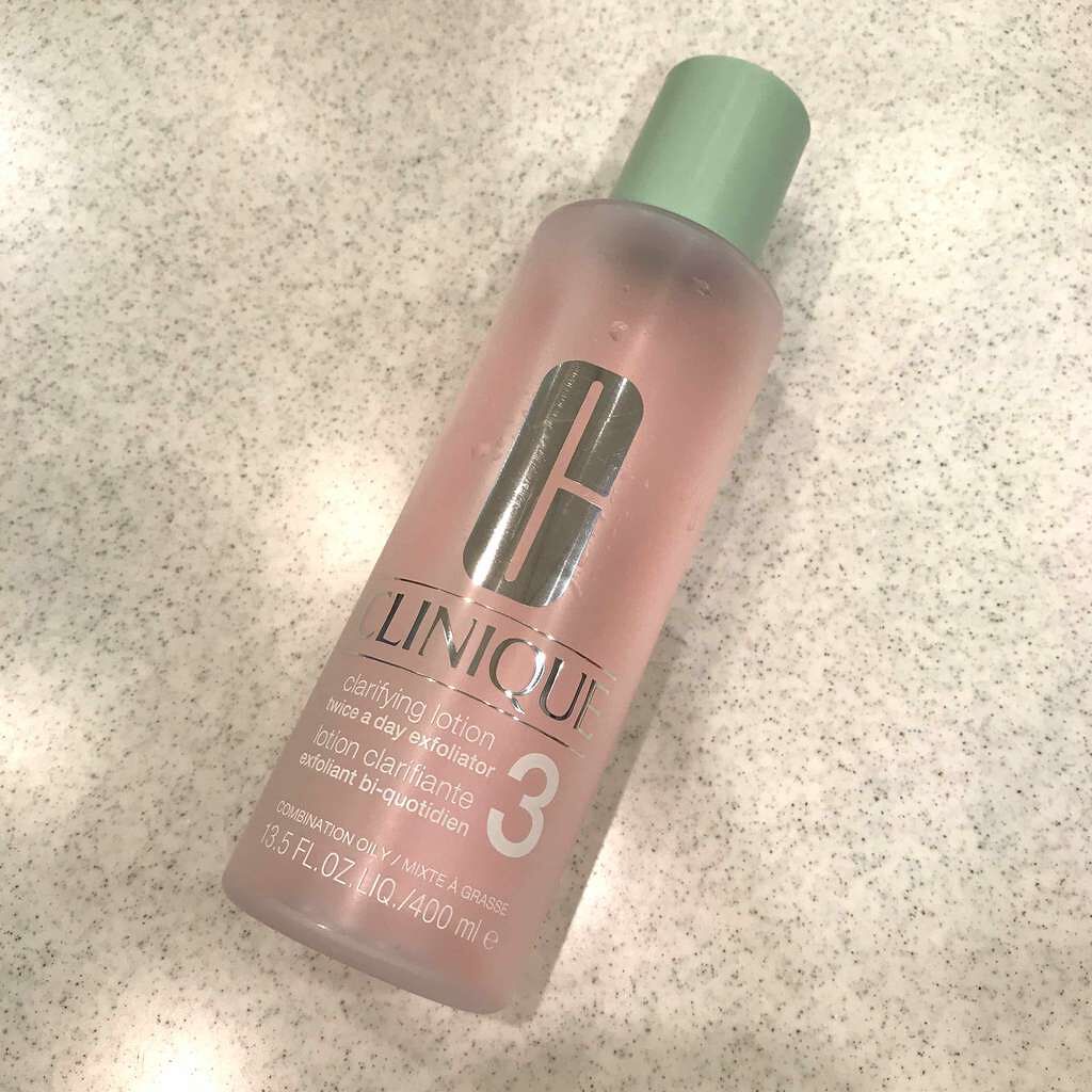 クラリファイング ローション 3/CLINIQUE/拭き取り化粧水を使ったクチコミ(1枚目)