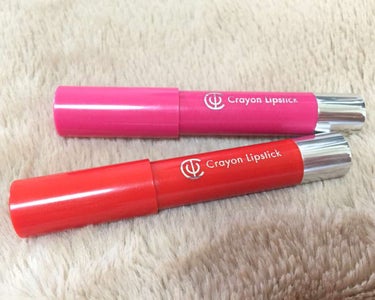 AC MAKEUP AC クレヨンリップのクチコミ「100円均一のクレヨンリップ💋💫

〈  AC クレヨンリップ  〉
   ✓﻿ 01 チェリ.....」（1枚目）