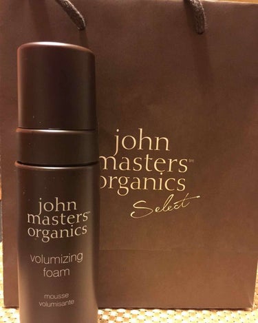 ボリューマイジングフォーム/john masters organics/ヘアムースを使ったクチコミ（1枚目）