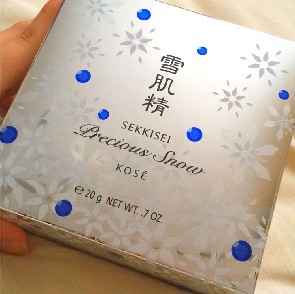 プレシャス スノー/雪肌精/プレストパウダーを使ったクチコミ（1枚目）