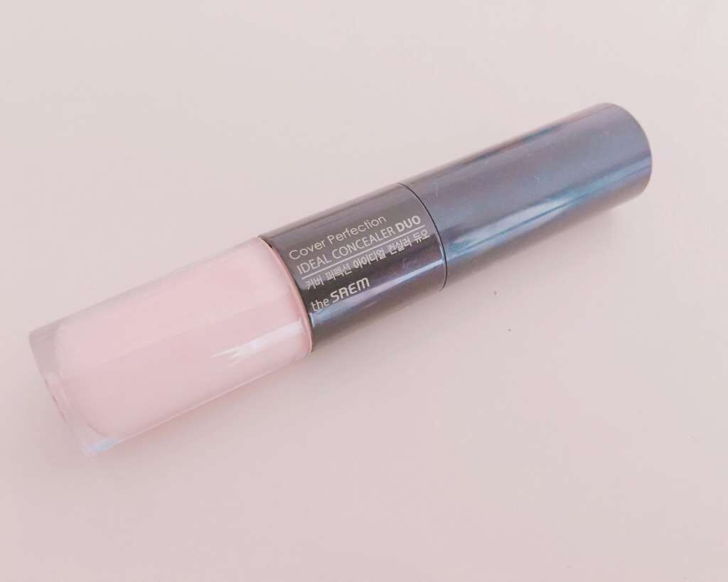 カバーパーフェクション アイディールコンシーラー デュオ/the SAEM/スティックコンシーラーを使ったクチコミ（1枚目）